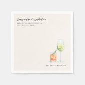 Designed to Be Spilled On | Custom Bar & Events Servet (Voorkant)