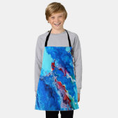 Designer Apron Schort (Gedragen)