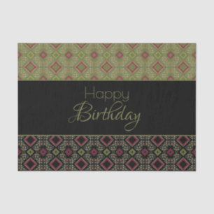 Designer Birthday Tissue Tissuepapier
