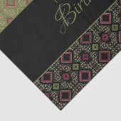 Designer Birthday Tissue Tissuepapier (Detail)