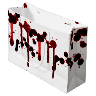 Designer Blood Splatter Large Cadeauzakje