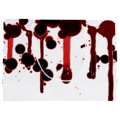 Designer Blood Splatter Large Cadeauzakje (Achterkant)