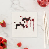 Designer Blood Splatter Servet (Insitu)