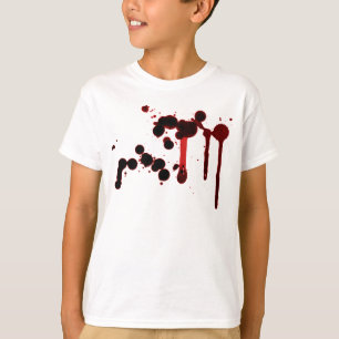 Designer Blood Splatter T-shirt