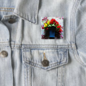 Designer-Button Vierkante Button 5,1 Cm (In situ)