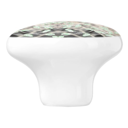 Designer Cabinet Pull Keramische Knop (Zijkant)