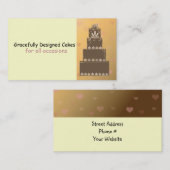 Designer Cakes Visitekaartje (Voorkant / Achterkant)