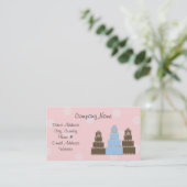 Designer Cakes Visitekaartje (Staand voorkant)