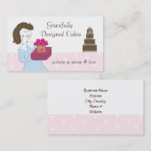 Designer Cakes Visitekaartje (Voorkant / Achterkant)