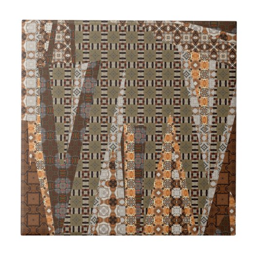 Designer Ceramic Tegel Tegeltje (Voorkant)