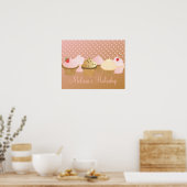 Designer Cupcakes Poster (Keuken)