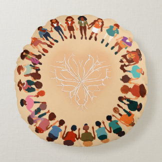 Designer Cushion Hoesje Rond Kussen