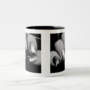 Designer Fingernagels Tweekleurige Koffiemok