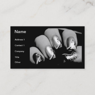 Designer Fingernagels Visitekaartje