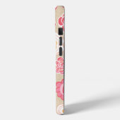 Designer Floral Pattern Apple Iphone 15 Coque de c (Verso / Gauche)