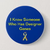 Designer genes Button (Voorkant)