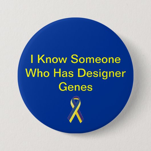 Designer genes Button (Voorkant)