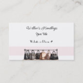 Designer handtassen Visitekaartje (Voorkant)