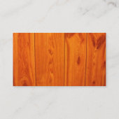 Designer Hardwood Flooring Visitekaartjes (Achterkant)