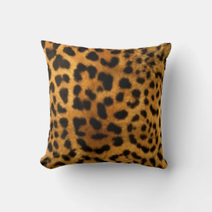 DESIGNER-KUSSENS PER SERENITEIT - FAUX LEOPARD PRI KUSSEN