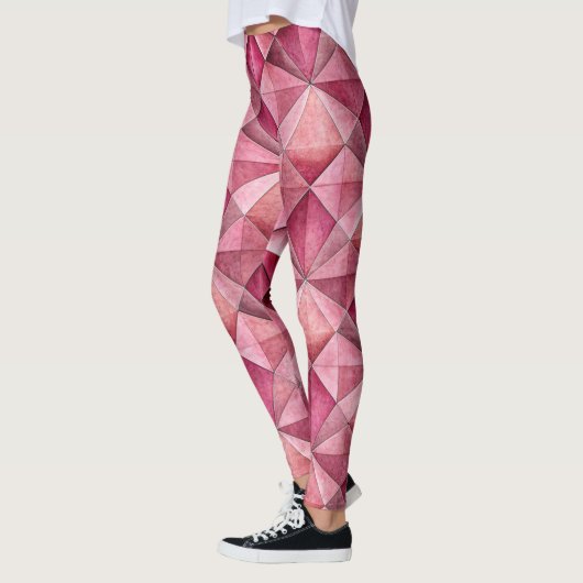 Designer-Leggings mit ausgefallenem Muster  Leggings (Links)