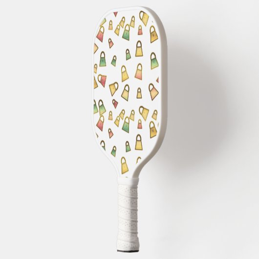 Designer Mini koopt Pickleball Paddle (Links)