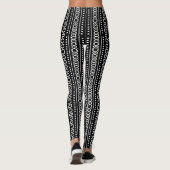 Designer Mudcloth African Print Leggings (Achterkant)