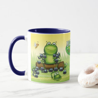 Designer Mug with frog characters design Mok