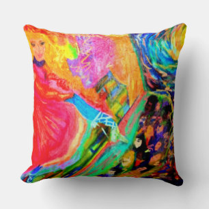 DESIGNER PILLOW - ART DOOR DEBBIE DAVIDSOHN - CANC KUSSEN