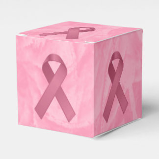 Designer Pink Ribbon Bedankdoosjes