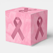 Designer Pink Ribbon Bedankdoosjes (Achterkant)