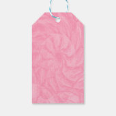 Designer Pink Ribbon Cadeaulabel (Achterkant)