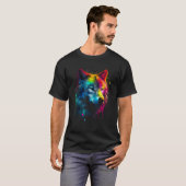 Designer Professional Artist Wolf T-shirt (Voorkant volledig)