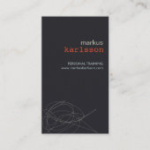 DESIGNER SCRIBBLE No 2 Carte de visite (Devant)