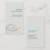 DESIGNER SCRIBBLE No. 4 Visitekaartje (Voorkant / Achterkant)