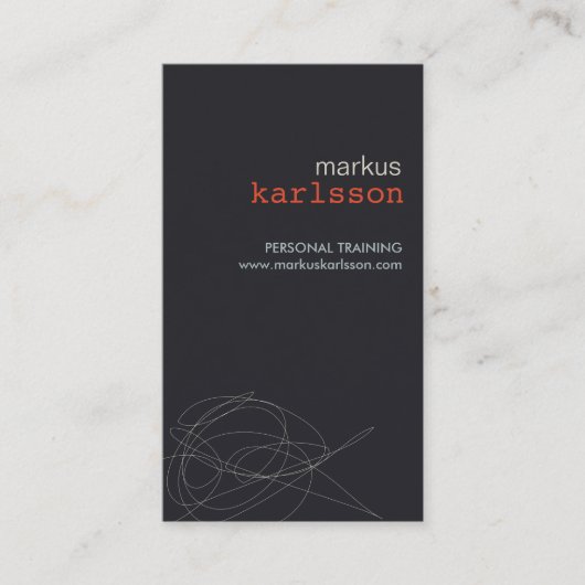 DESIGNER SCRIBBLE Nr. 2 Visitekaartje (Voorkant)