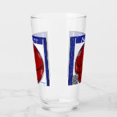 Designer Sixer Glass Cup Glas (Links)