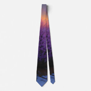 Designer Stropdas Sunset Lavender