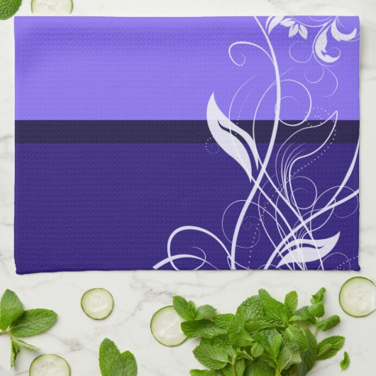 DESIGNER SWIRL HAND TOWELS THEEDOEK (Gevouwen)