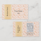 Designer Tangerine Photo Visitekaartje borden (Voorkant / Achterkant)