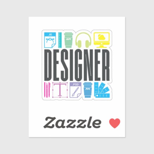 Designer Tools Sticker (Vel)