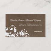 Designer Visitekaartje (Achterkant)