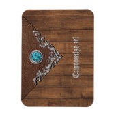 Designer Westerne (platte) Visitekaartjes magneten (Verticaal)