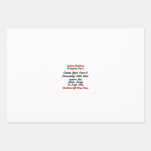 Designer Wrapping Paper - aangepaste cadeauverpakk (Voorkant 3)