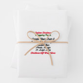 Designer Wrapping Paper - aangepaste cadeauverpakk (In situ)