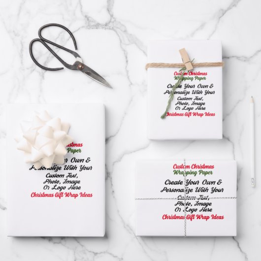 Designer Wrapping Paper - aangepaste cadeauverpakk (Voorkant)