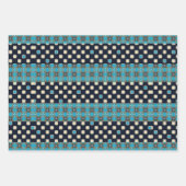 Designer Wrapping Paper Flat Sheet Set van 3 (Voorkant 3)