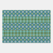 Designer Wrapping Paper Flat Sheet Set van 3 (Voorkant 2)