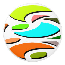 Designeraarshandgreep met kleurrijke kleuren