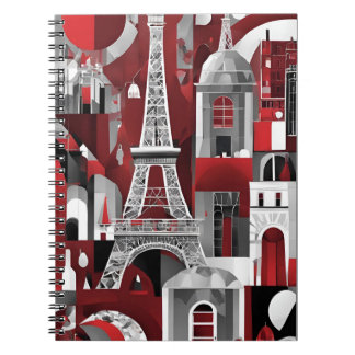 Designer's Notitieboek met Abstracte kunst van de 